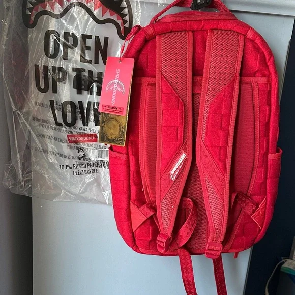 Sprayground Vibrant Red Backpack - Picture 5 of 16